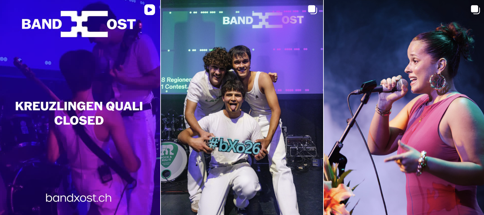 Instagram Account bandXost